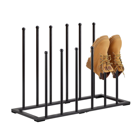 Boot Rack Shoe Cabinet Metal Shoe Rack for Closet Shoe Organizer for Closet for 6 Pairs Free Standing Shoe Racks Shoe Cabinet Storage for Entryway Bedroom, Patio Outdoor, Hallway large Boot Tray